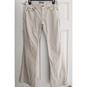 Old Navy beige low waist corduroy pants size 2 Short